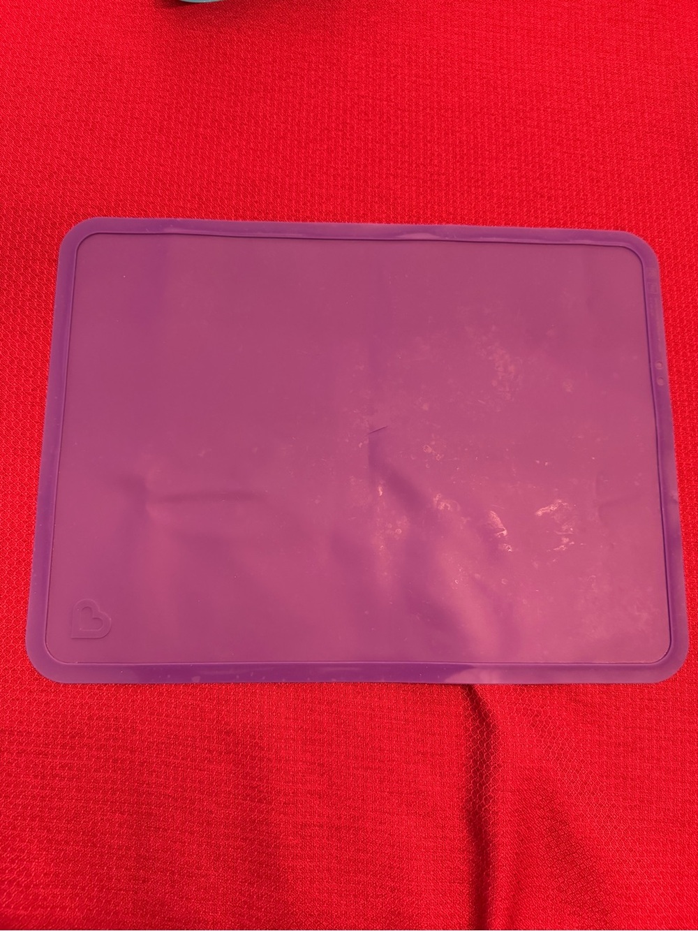 Munchkin Spotless Silicone Placemats for Kids- purple